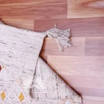 Handwoven Ivory Kilim Rug: Eco-Friendly Recycled PET Yarn, Boho Style
